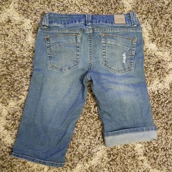 Paris Blues Jean Shorts - Picture 2 of 5